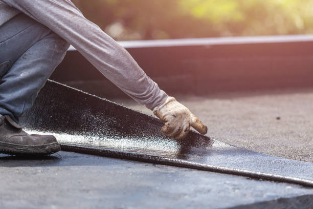 Professional Crawl Space Encapsulation technician working in Boggstown, IN